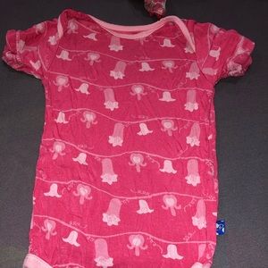 Kickee pants onesie 6/12 months